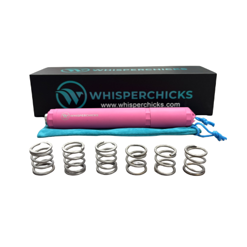 Whisper 9 Handgun not included
